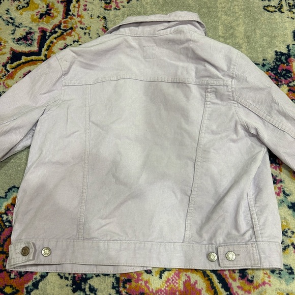 Gap Corduroy Lavender Purple Jean Jacket - Picture 4 of 4
